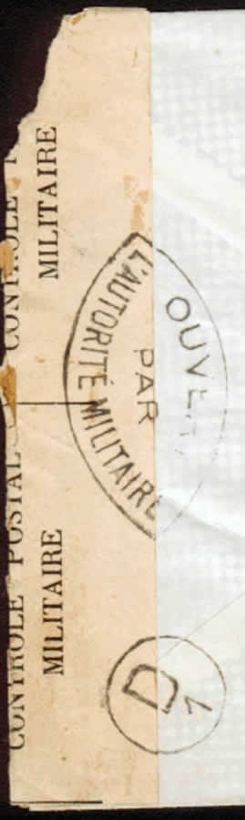 Bande de censure non-encadrée